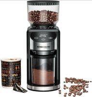 ROMMELSBACHER Kaffeemühle EKM 400 - Kegelmahlwerk, Antistatik-Funktion, 12 Portionen