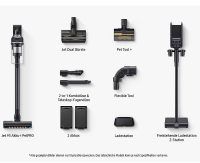 SAMSUNG VS20C95D2TK Akku-Staubsauger Jet 95 Akku+ PetPro...