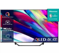 Hisense 43A7KQ109cm 43" QLED TV 4K 3840 x 2160 Pixel