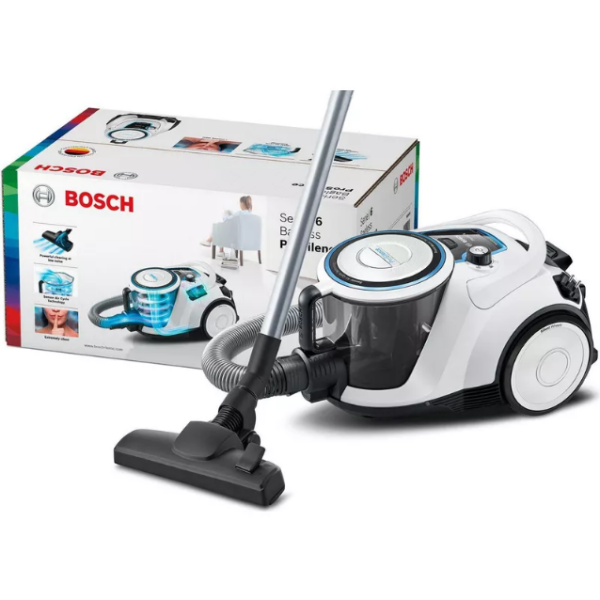 Bosch BGC41LSIL ProSilence Staubsauger, Farbe:Weiß