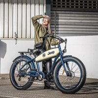 JEEP 26" Cruise E-Bike CR 7005, Heckmotor integr. Akku, 7 Gänge bis 50km Reichweite