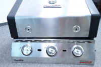 Char-Broil Premium Gasgrill PERFORMANCE PRO S 3, 3 Hauptbrenner je 2,636KW + 1 Seitenbrenner 3,22KW, 1193 x 573 x 1153mm