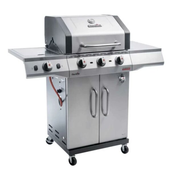 Char-Broil Premium Gasgrill PERFORMANCE PRO S 3, 3 Hauptbrenner je 2,636KW + 1 Seitenbrenner 3,22KW, 1193 x 573 x 1153mm