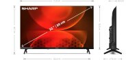 Sharp 32FH2EA Fernseher 81,3 cm (32) HD Smart-TV WLAN...