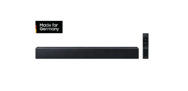 SAMSUNG HW‑B410GF/ZG, Soundbar, Titan Schwarz