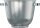 Bosch Zubehör MUZS6ER, Edelstahlschüssel, 5,5l Volumen, spülmaschinenfest, bis zu 3,5 kg Rührteig, für Küchenmaschine Serie 6, silber
