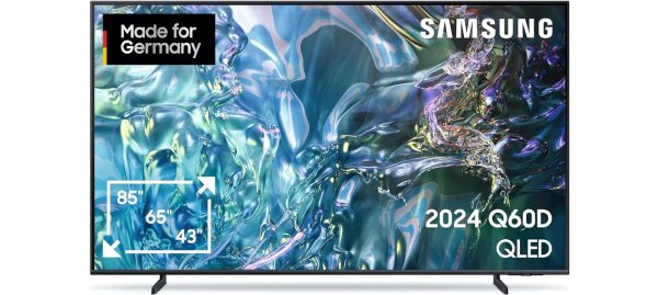 Samsung GQ43Q60DAU 43 Zoll 4K UHD QLED Smart TV Fernseher