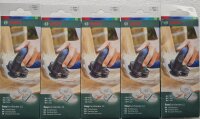 5 Packungen Bosch Schleifgitter Set K 80/180/320 Ø...
