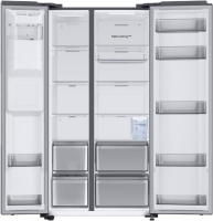Samsung RS-6GCG853ES9EG NoFrost+ 178 X 91.2 cm Edelstahl Side-by-Side Kühl- Gefrier Kombination