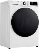 LG RT80V9W Trockner Weiß (C, 8 kg) mit Dual Inverter Wärmepumpentechnologie & selbstreinigendem Kondensator