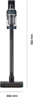 Samsung VS20B95B73BWD Bespoke Jet Plus Akku+ Wet & Clean Akku-Staubsauger mit All-in-one Clean Station, Inkl. Ersatz-Akku