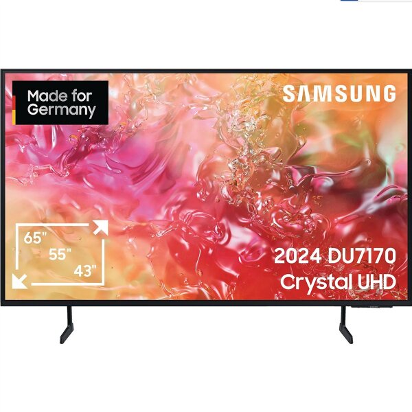 SAMSUNG GU50DU7170U LED TV (Flat, 50 Zoll / 125 cm, UHD 4K, SMART TV, Tizen)