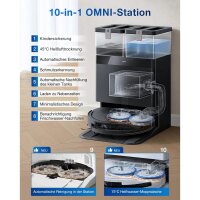 ECOVACS DEEBOT T50 OMNI GEN2 Black Saugroboter