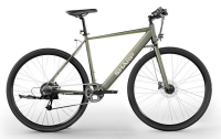 Sharp Gravel E-Bike 250W Motor App 70km oliv grün BK...