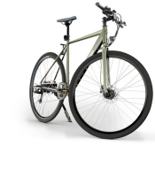 Sharp Gravel E-Bike 250W Motor App 70km oliv grün BK GS03-EG