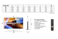 PHILIPS 48OLED760 OLED Ambilight TV (Flat, 48 Zoll / 121 cm, UHD 4K, SMART TV, Ambilight)