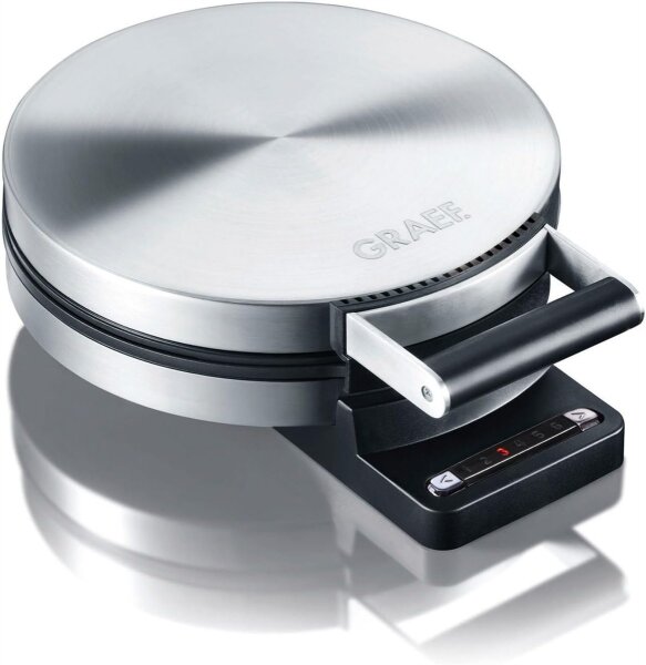 Graef WA 80 Waffeleisen Silber Herzwaffeln