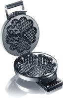 Graef WA 80 Waffeleisen Silber Herzwaffeln