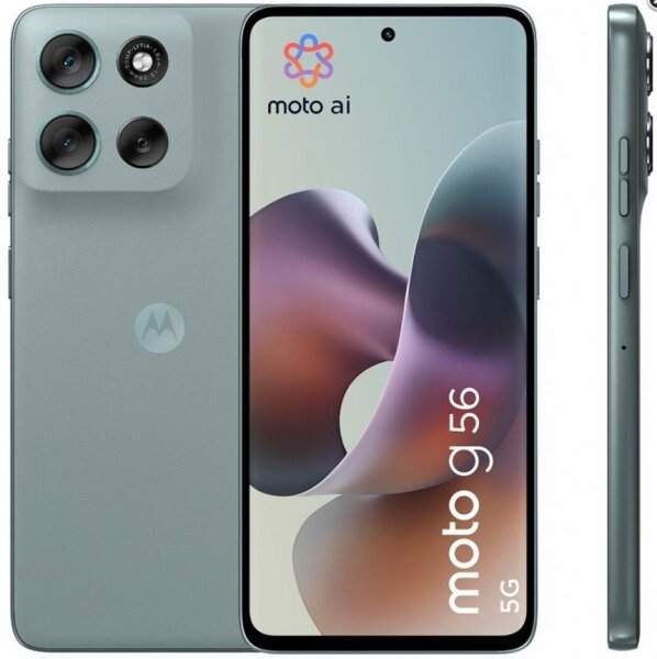 Motorola G56 5G, 256 GB, grau  Pantone Mist