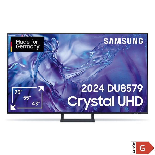 SAMSUNG GU65DU8579UXZG 65"/163cm Smart-TV Crystal UHD 2024 4k Crystal Prozessor Smart B-Ware!
