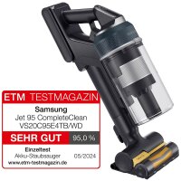 Samsung VS-20C95E4TB/WD Akku Handstaubsauger Jet 95 CompleteClean inkl. freistehende Ladestation Pet+ LED Bürste