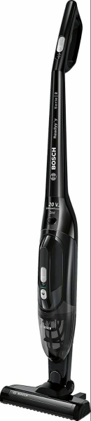 Bosch Serie 2 BBHF220, Beutellos, Schwarz, Trocken, Zyklonal, Blanker Boden, Teppich, Harter Boden