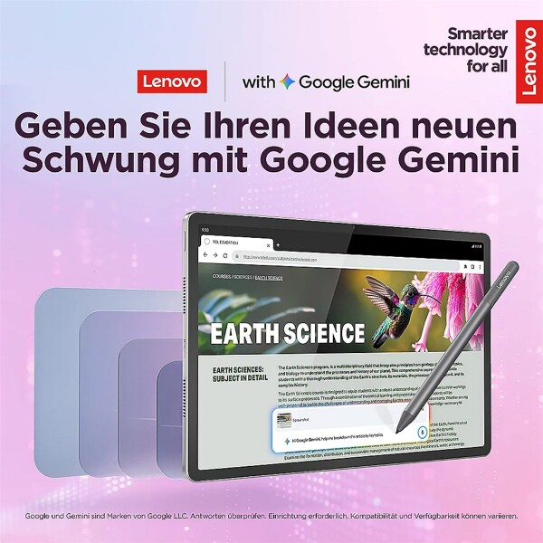 Lenovo Idea Tab ZAG70784DE 12,1" Tablet mit Keyboard und Stift grau