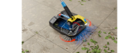 GLORIA EasySweep 18V Outdoor-Staubsauger Akku-Kehrsystem inkl. Akku & Ladegerät, BOSCH 18V POWER FOR ALL