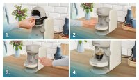 Bosch TAS167P Finesse Tassimo Kaffee Kapselmaschine Intellibrew-Funktion cream