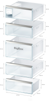 Bosch GSN51AWCV Serie 6, Freistehender Gefrierschrank, 161 x 70 cm, Weiß