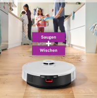 Bosch BCRC1W Spotless Saugroboter mit Wischfunktion