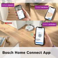 Bosch BCRC1W Spotless Saugroboter mit Wischfunktion