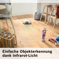 Bosch BCRC1W Spotless Saugroboter mit Wischfunktion