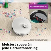 Bosch BCRC1W Spotless Saugroboter mit Wischfunktion
