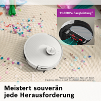 Bosch BCRC1W Spotless Saugroboter mit Wischfunktion