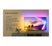 PHILIPS 55PUS8450/12 4K QLED Ambilight-Smart-TV