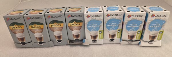 Jacobs Tassimo Latte Macchiato 32x (4 Packungen)