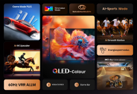 Hisense 50E77Q QLED Fernseher 50 Zoll