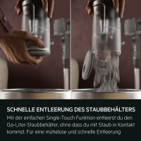 AEG 6000 Akku-Staubsauger Kabellos Beutellos AP61CB21DR Dark Red