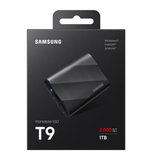Samsung T9 PG1T0B/EU 1TB USB 3.2 SSD extern