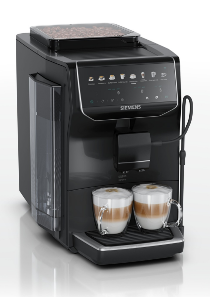 Siemens TP553E09 Kaffeevollautomat, EQ500 iAroma Klavierlack schwarz 15 bar
