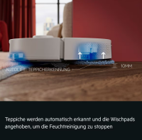 AEG STAUBSAUGERROBOTER AR81UW3SW All-in-One-Station