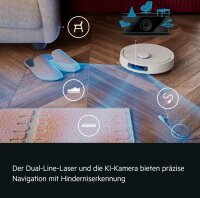 AEG STAUBSAUGERROBOTER AR81UW3SW All-in-One-Station