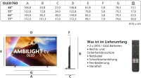 Philips 55OLED760/12 4K UHD Ambilight OLED TV