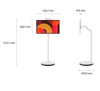 SAMSUNG The Movingstyle UE27LSM7FAXXXE portabler...