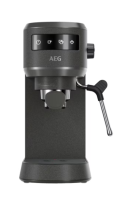 AEG Espresso Siebträgermaschine EC6-1-6BST Gourmet 6 mit Milchaufschäumer