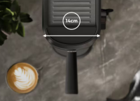 AEG Espresso Siebträgermaschine EC6-1-6BST Gourmet 6 mit Milchaufschäumer