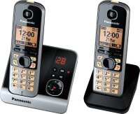Panasonic KX-TG6722GB Duo Schnurlostelefon 4,6 cm (1,8 Zoll)