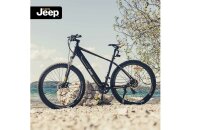 Jeep Mountain E-Bike MHR 7000. 27,5 Laufräder, Shimano Tourney 7-Gang Kettenschaltung, black